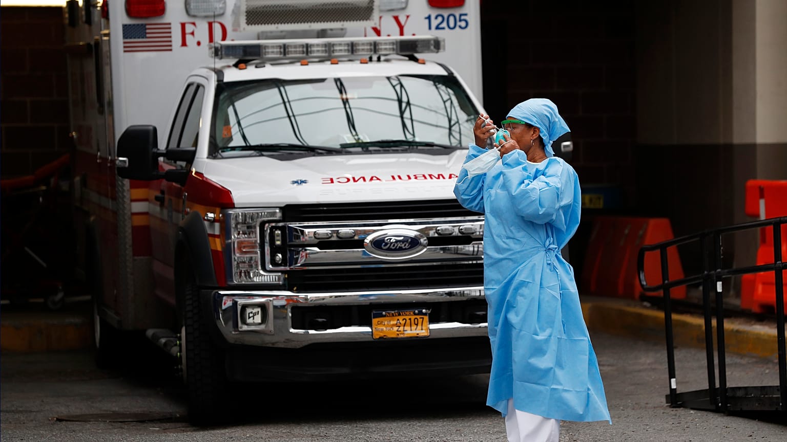 Virus Outbreak New York