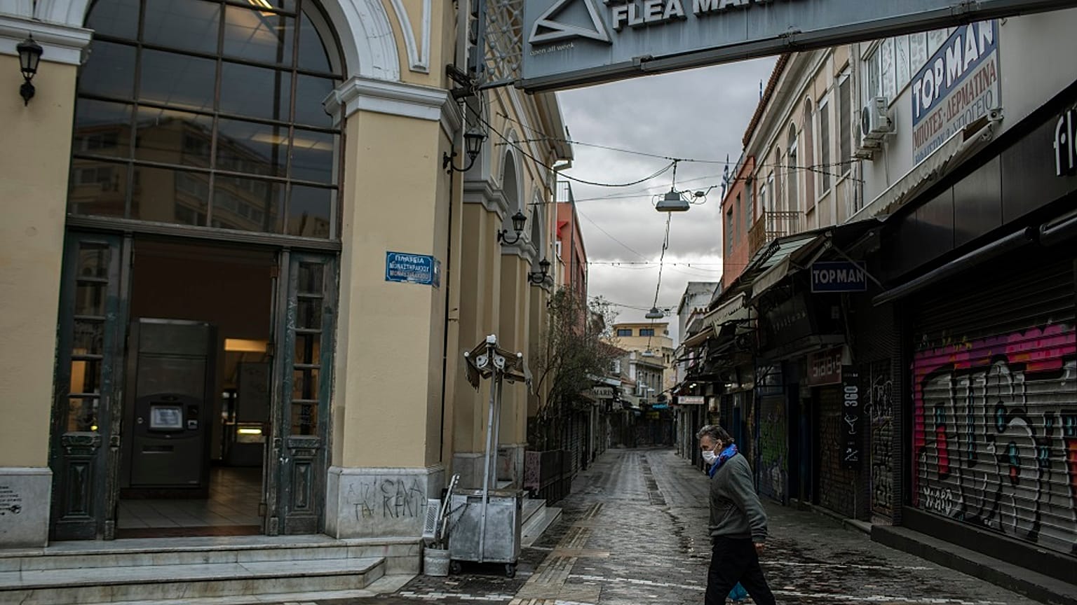 Virus Outbreak Greece