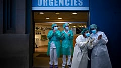 Leve repunte en el número de muertes por coronavirus en España hasta los 757 fallecidos