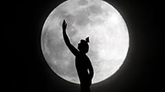 APTOPIX Supermoon Tennessee