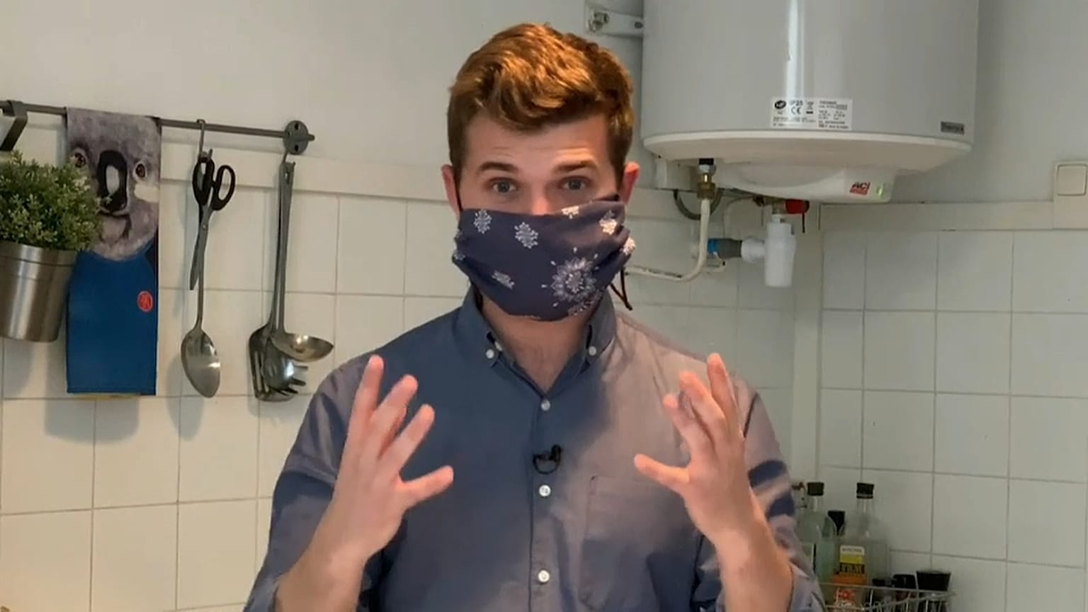 Coronavirus: How to make your own face mask – no sewing required