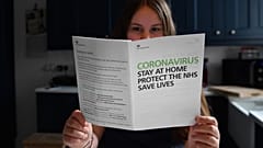 A coronavirus letter sent to all UK homes by the UK Government