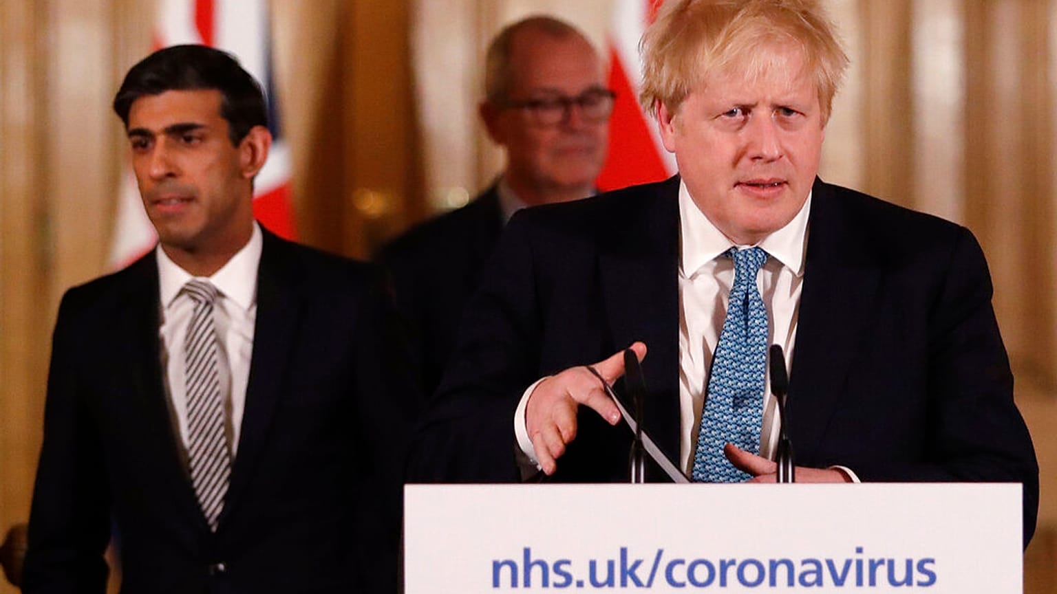 Virus Outbreak Britain Cabinet