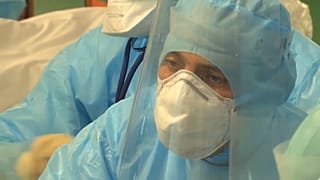 an italian doctor in bergamo