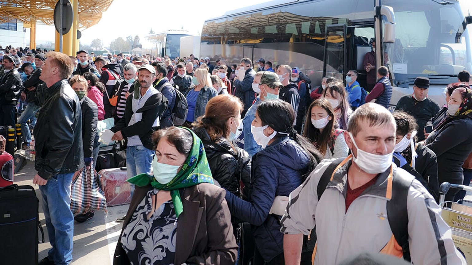 Virus Outbreak Romania Germany Seasonal Workers