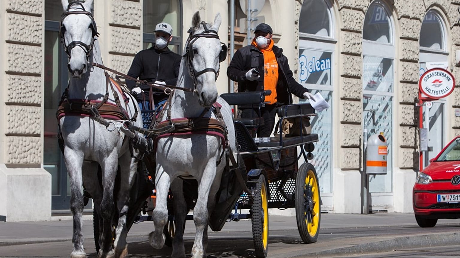 WIen, 8. April 2020. 