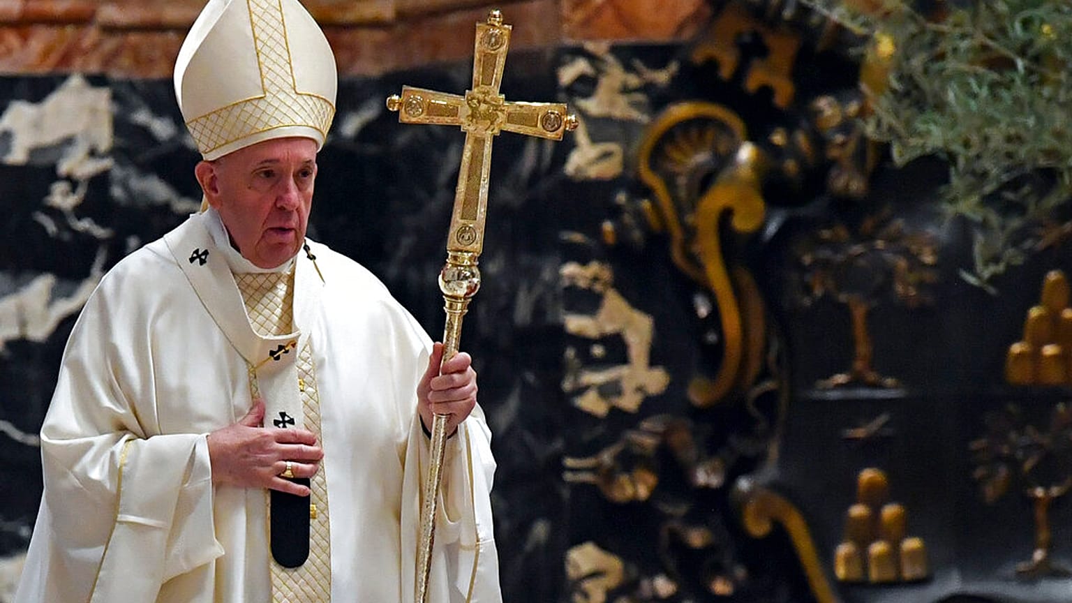 Virus Outbreak Vatican Holy Thursday