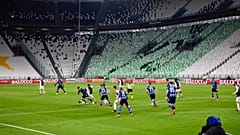 دوري الدرجة الاولى الايطالي لكرة القدم مباراة بين انتر ميلان ويوفنتوس في تورينو بإيطاليا  08/03/2020