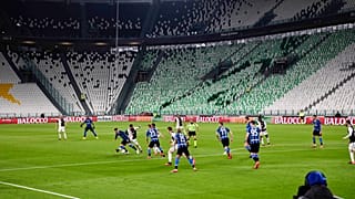 دوري الدرجة الاولى الايطالي لكرة القدم مباراة بين انتر ميلان ويوفنتوس في تورينو بإيطاليا  08/03/2020