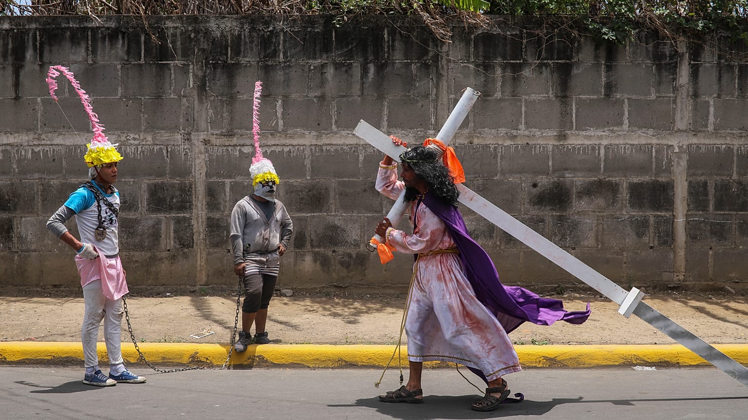 Virus Outbreak Nicaragua Good Friday