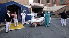 Virus Outbreak Italy Easter