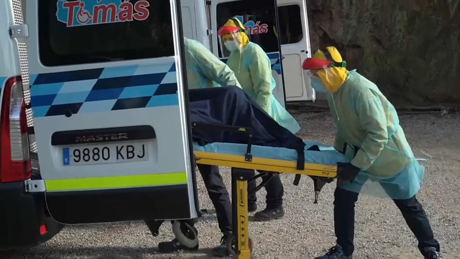 Nuevo repunte en España: 619 muertos en un día