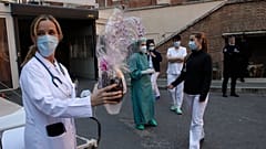 Virus Outbreak Italy Easter