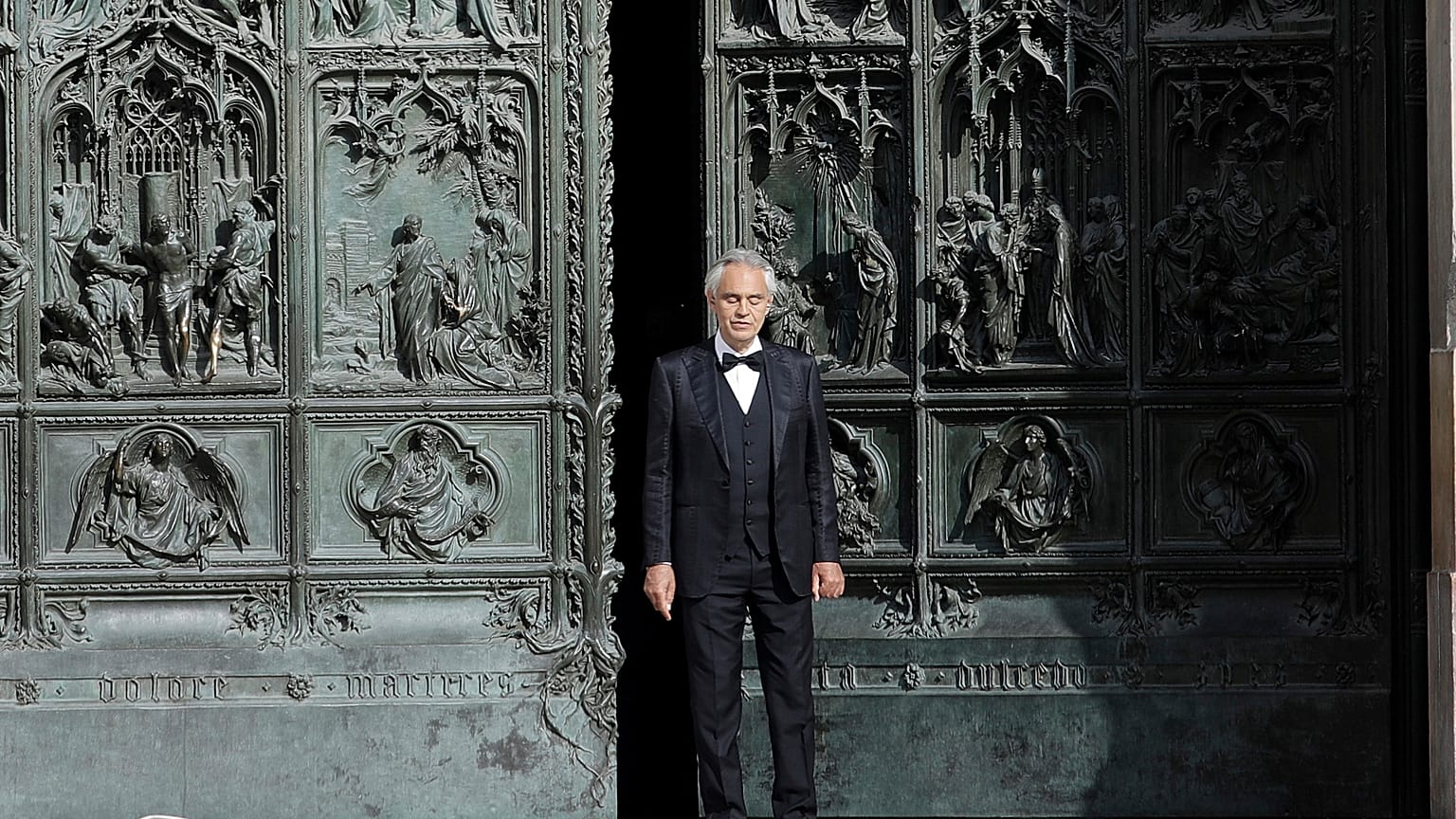 Easter: Andrea Bocelli sings in empty Duomo di Milano cathedral amidst coronavirus lockdown