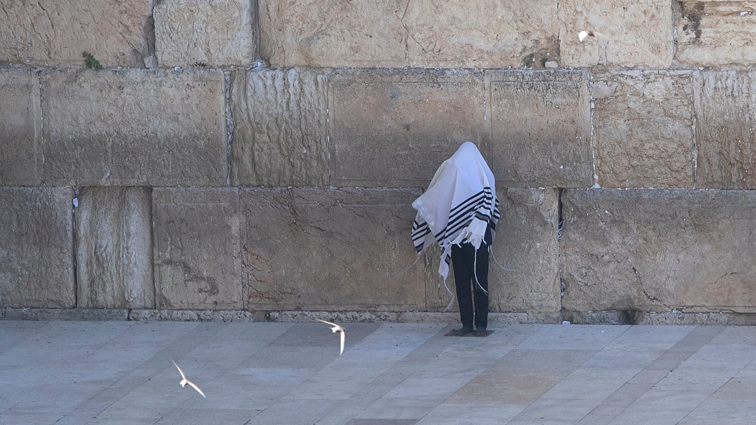 Virus Outbreak Israel Cohanim Blessing