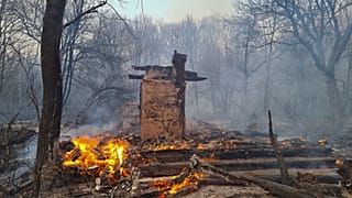 Incendi a Chernobyl