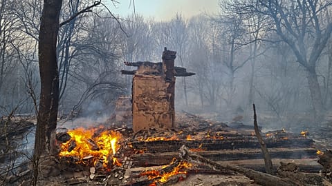 Incendi a Chernobyl