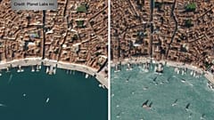 Interactive: World sites pictured from space before and after lockdown