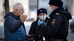 Virus Outbreak Russia