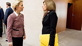 Ursula von der Leyen and Stella Kyriakides