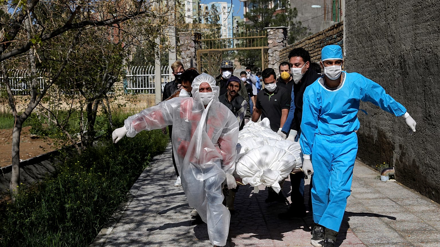 Virus Outbreak Iran US Tensions