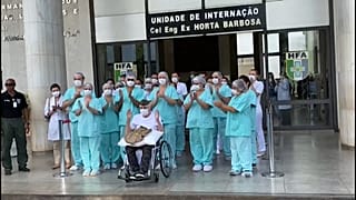 Brezilyalı İkinci Dünya Savaşı gazisi Covid-19'u yendi 