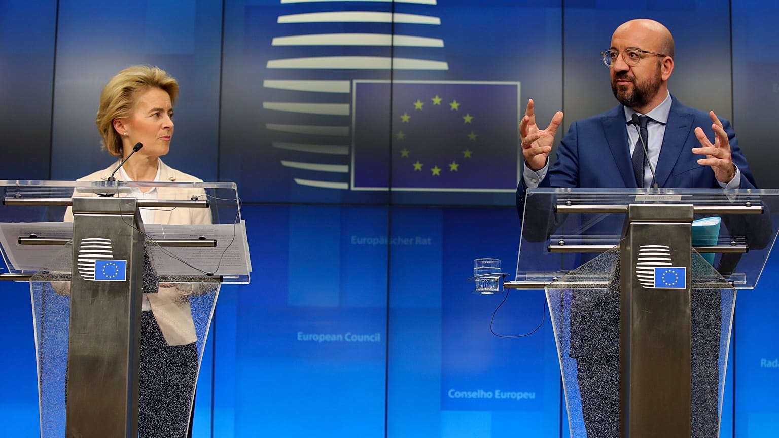 EU-"Coronexit"-Strategie: Bei der Sperre kleckern, beim Geld klotzen