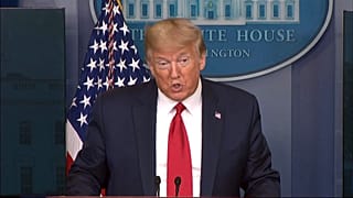 Trump contro il virus che lo assedia e la OMS che è troppo "cinese"