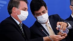 Jair Bolsonaro e Luiz Henrique Mandetta