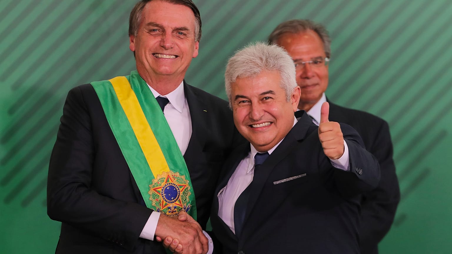 Jair Bolsonaro e Marcos Pontes