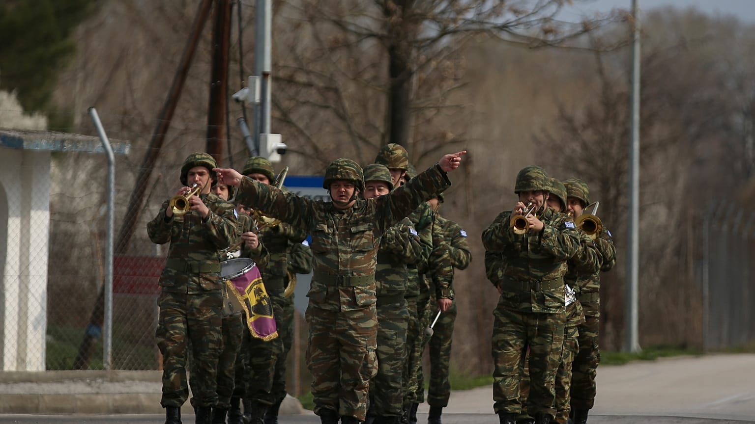 Greece Army in Evros