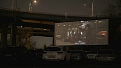Sesiones de cine para sortear el tedio del confinamiento en Seúl