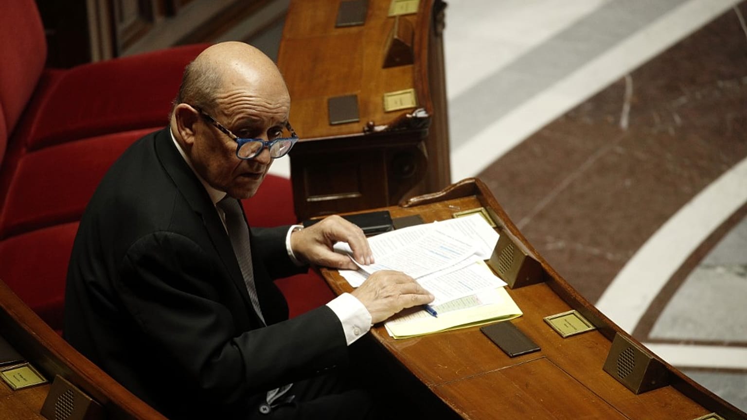 Fransa Dışişleri Bakanı Jean-Yves Le Drian 