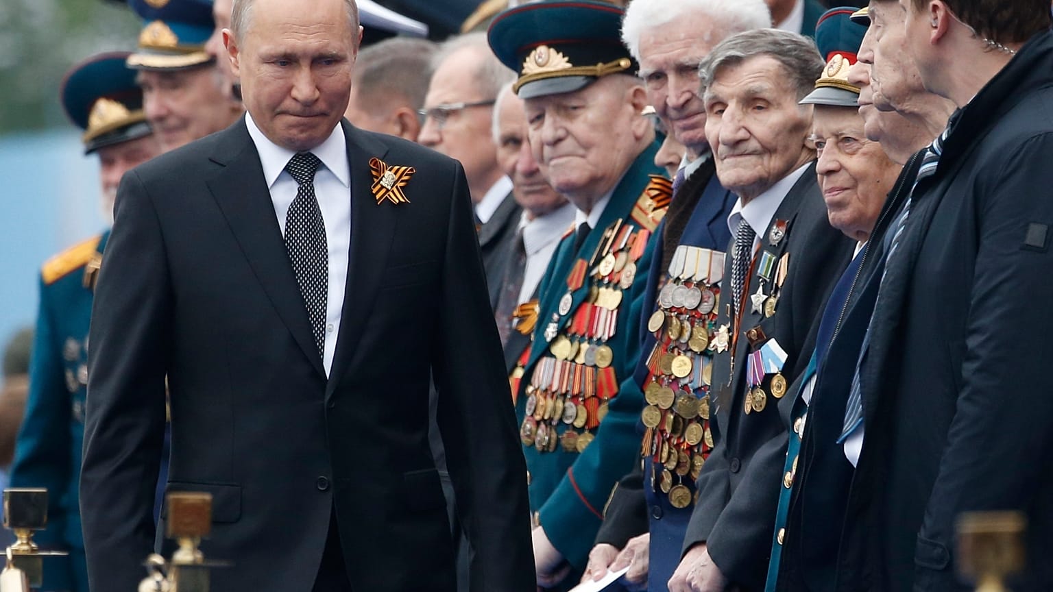 Virus Outbreak Russia Putin Victory Day