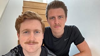 Charlie Harbord (left) and Harry Richards