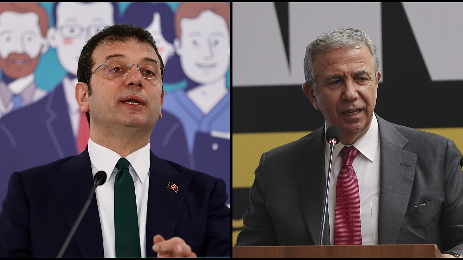 Ekrem İmamoğlu ve Mansur Yavaş