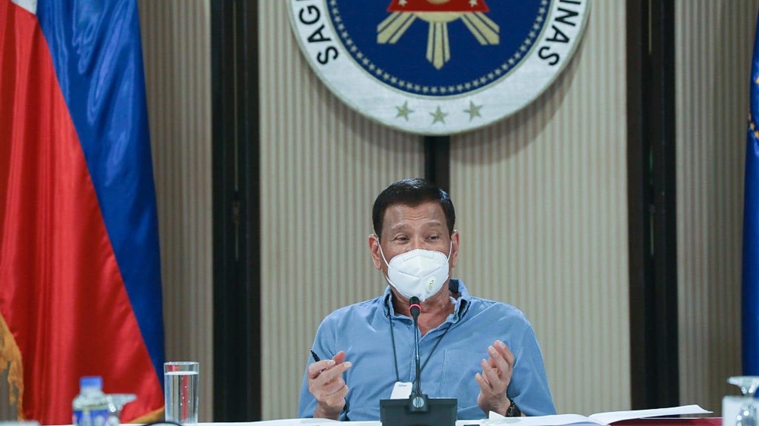 Filipinler Devlet Başkanı Rodrigo Duterte