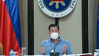 Filipinler Devlet Başkanı Rodrigo Duterte