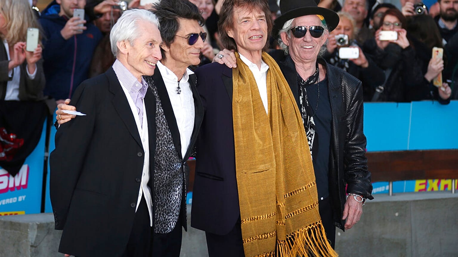 Charlie Watts,Ronnie Wood,Mick Jagger,Keith Richards