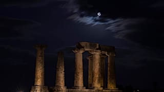 Yunanistan'ın başkenti Atina'daki Apollo Tapınağı