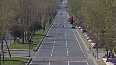 Teljesen kihalt Isztambul, ahol máskor órák alatt lehet egyik kerületből a másikba eljutni