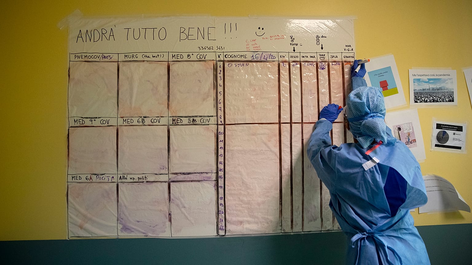 Virus Outbreak Italy Lifesavers Photo Gallery