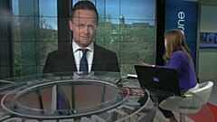 Ungarns Außenminister Peter Szijjarto im Euronews-Interview