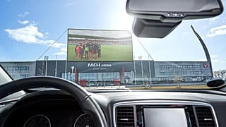 Drive-in γήπεδο από τη Μίντιλαντ