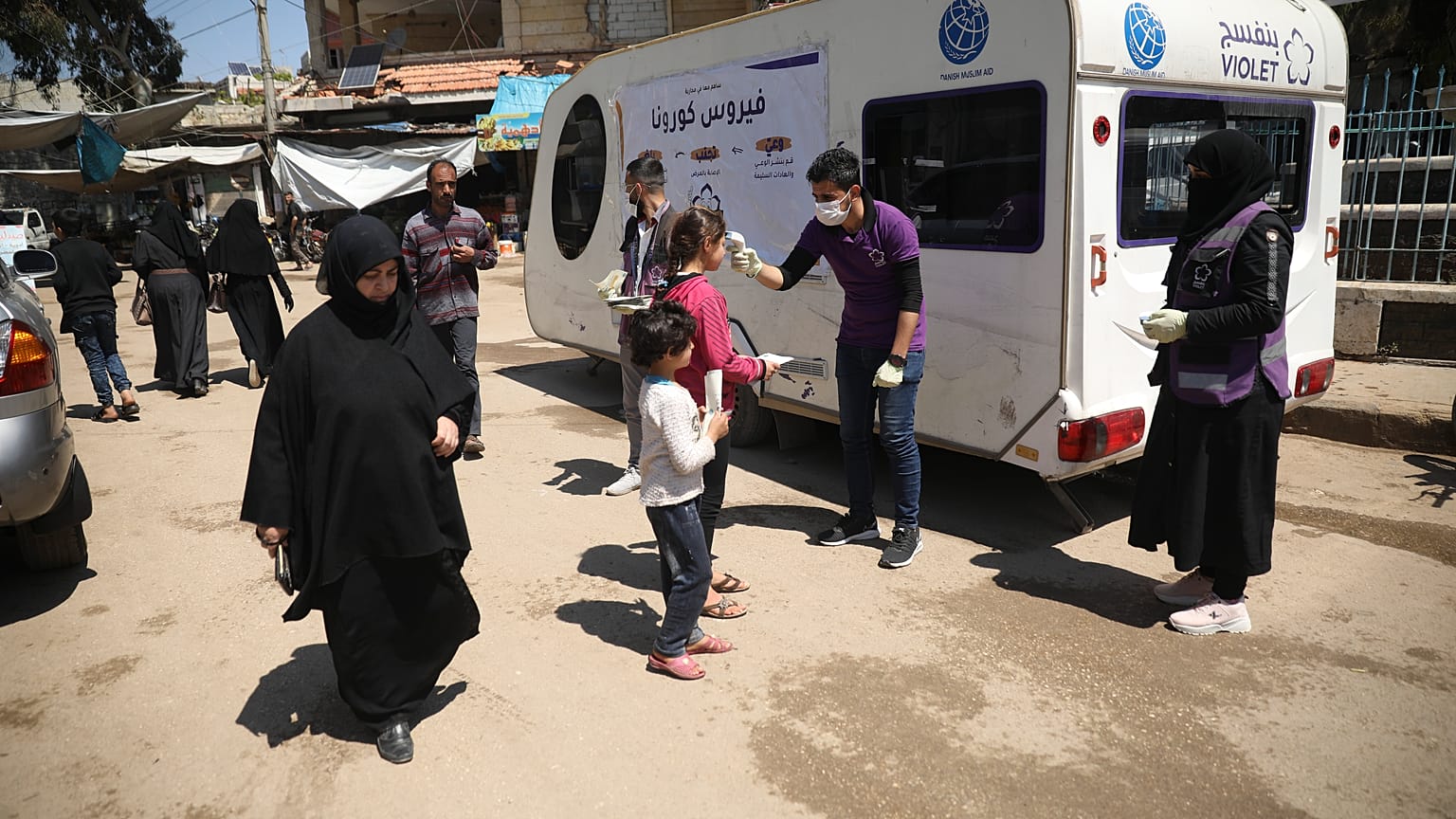 Virus Outbreak Syria