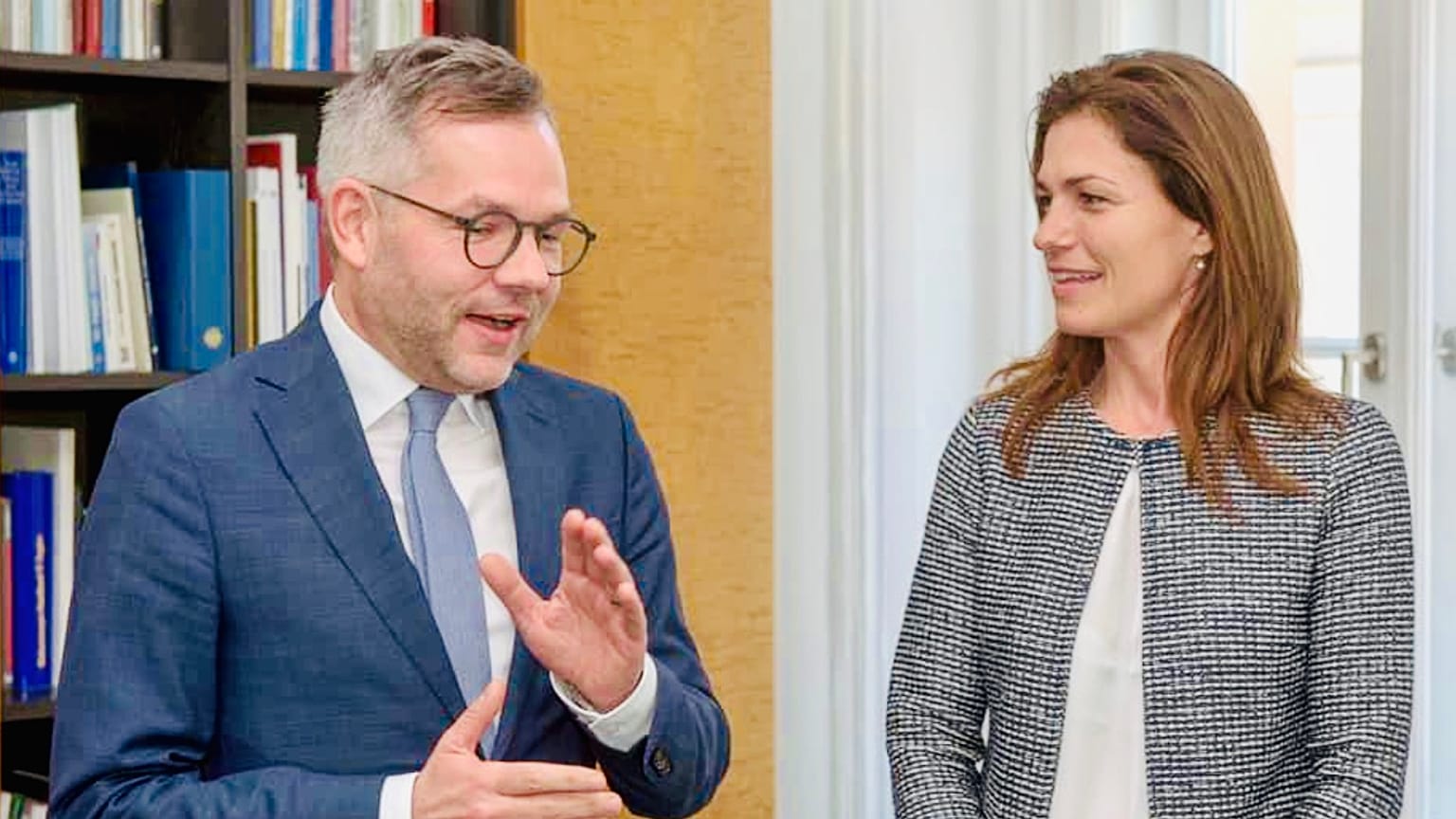 Varga Judit és Michael Roth