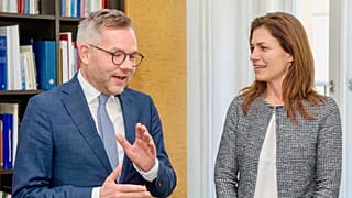Varga Judit és Michael Roth