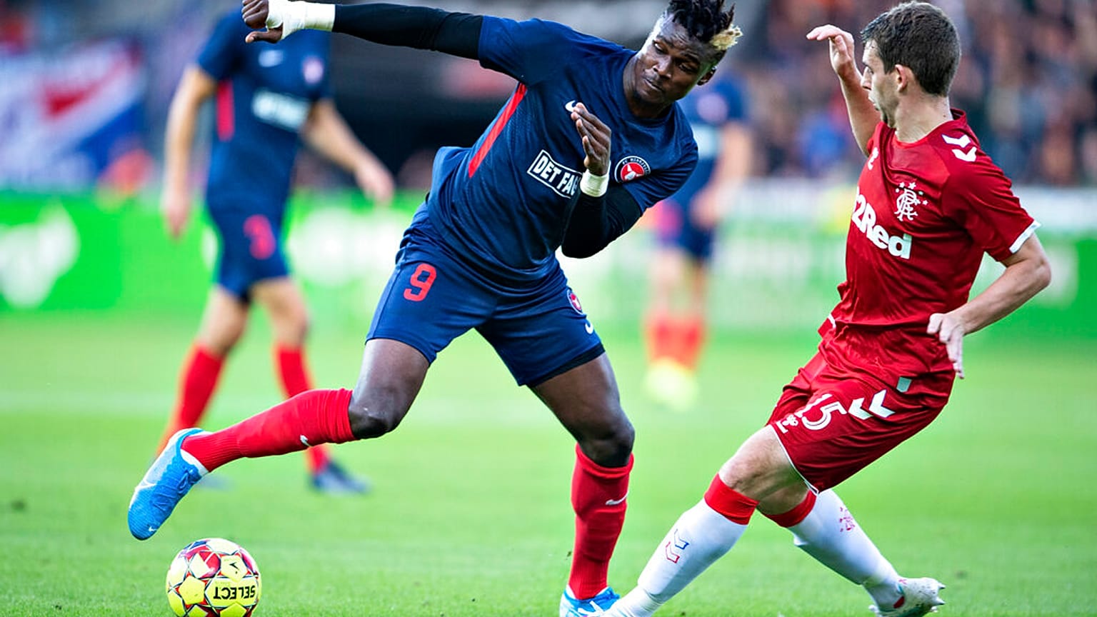 DenmarkDenmark Soccer Europa League FC Midtjylland - Rangers FC