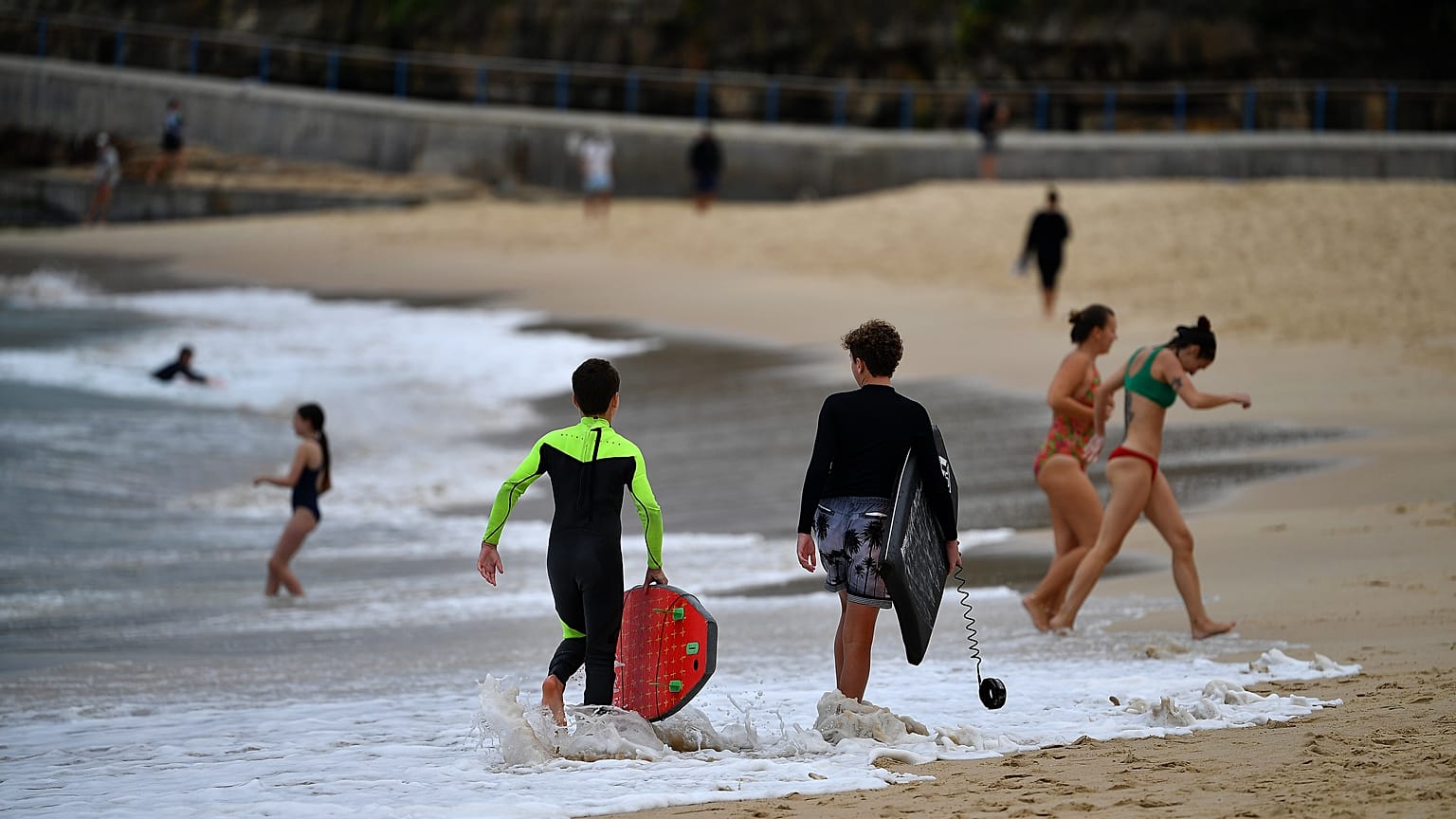Coogee Plajı, Sydney, Avustralya  
