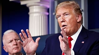 Le président des Etats-Unis, Donald Trump, le 20 avril 2020 à Washington